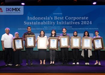 PT Federal International Finance (FIFGROUP) meraih dua penghargaan dalam gelaran Indonesia Corporate Sustainability Initiatives 2024