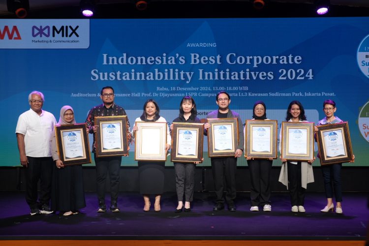PT Federal International Finance (FIFGROUP) meraih dua penghargaan dalam gelaran Indonesia Corporate Sustainability Initiatives 2024