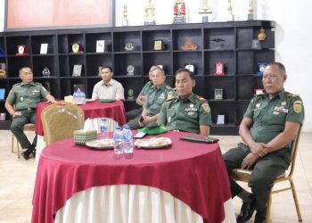 Kodim 0412/LU Nobar Pemberian Penghargaan KASAD untuk Kampung Pancasila 2024