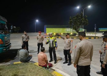 Pos Yan Operasi Lilin Krakatau 2024 Polres Tulang Bawang Gelar Patroli Dialogis