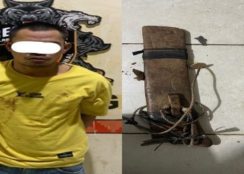 Sat Reskrim Polres Lampung Utara Amankan Pelaku Cabul Terhadap Anak Dibawah Umur