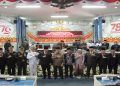 Kapolres AKBP Deddy Kurniawan Hadiri Rapat Paripurna Pengumuman dan Penetapan Bupati dan Wakil Bupati terpilih Kabupaten Lampung Utara
