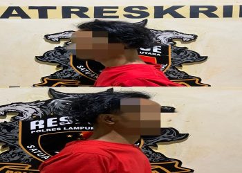 Sat Reskrim Polres Lampung Utara Ringkus Ayah Rudapaksa Anak Kandung
