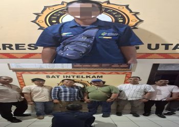 SAT Intelkam Bersama Anggota Dan Tim Tekab 308 Presisi Sat Reskrim Polres Lampung Utara Ungkap Kasus Tindak Pidana Pemalsuan Dokumen