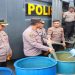 Polresta Bandar Lampung Berikan Bantuan Di Lokasi Terdampak Banjir