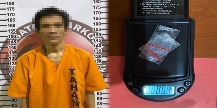 Gasak Narkoba Di Kelurahan Ujung Gunung, Polres Tulang Bawang Tangkap Pria 34 Tahun