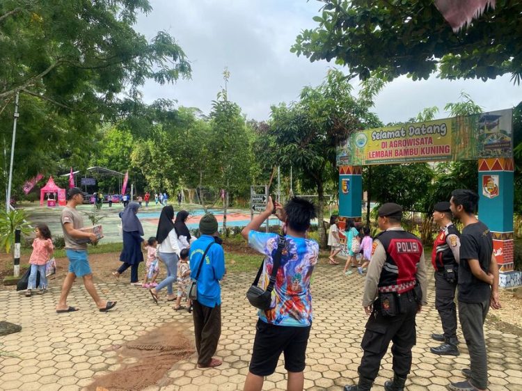 Libur Panjang, Polres Lampung Utara Intensifkan Patroli Objek Wisata