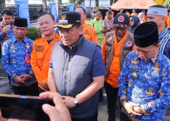 Apel Besar Siaga Bencana: Pj. Bupati Lampung Utara Pimpin Kesiapsiagaan Di Kantor BPBD