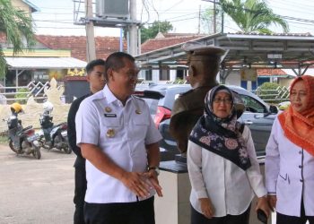 Pj Bupati Lampung Utara Bersama Forkopimda Tinjau Rumah Sakit Tangani Lonjakan Kasus DBD