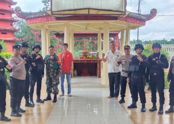 Polres Lampung Utara Berikan Pengamanan Perayaan Tahun Baru Imlek 2025