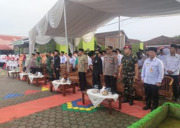 Wakili Kapolres Lampung Utara, Kabag Log Hadiri Upacara Hari Amal Bhakti Kementerian Agama RI ke-79
