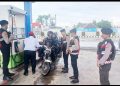Samapta Polres Tulang Bawang Gelar Patroli Jalan Kaki, Berikut Lokasinya.