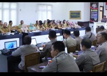 Kapolres Lampung Utara Pimpin Rakor Verifikasi Lahan Jagung untuk Ketahanan Pangan