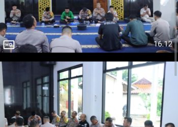 Dengan Program Binrohtal, Kapolres Lampung Utara Bentuk Karakter Anggota Yang Beriman dan Bertanggungjawab