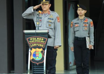 Pimpin Apel Perdana, Wakapolres Tulang Bawang Barat Ingatkan Personil Tingkatkan Disiplin Dan Pelayanan