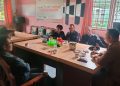 Camat Abung Tengah Menerima Kunjungan Rekan Wartawan Koordinasi Hasil Tinjau Lokasi Kegiatan Fisik Dana Desa.