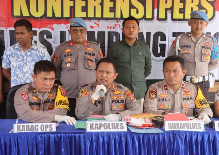 Kapolres Lampung Tengah Beberkan Kronologi Peristiwa Pembunuhan Pelajar SMA di Anak Tuha
