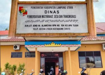 Pegawai Dinas PMDT Lampung Utara Resah, Anggaran Kegiatan Per bidang Dipotong Oknum Orda