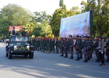 Wujudkan Disiplin Prajurit dan PNS TNI, Pangdam XII/Tpr Buka Operasi Gaktib Dan Yustisi TA 2025