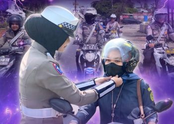 Hari ke-3 Operasi Keselamatan Krakatau 2025 Polres Lampung Utara Tingkatkan Kesadaran Pengendara