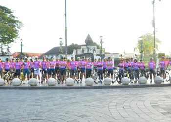 Kapolda Lampung Apresiasi Kontingen Lampung mampu Raih Prestasi Di ajang Tour Of Kemala 2025.