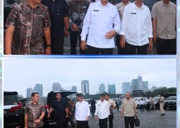 Bupati Dan Wakil Bupati Terpilih Lampung Utara Mengikuti Gladi Persiapan Pelantikan Kepala Daerah Serentak
