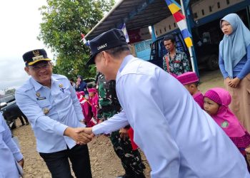 Camat Kasim Menghadiri Upacara Pembukaan TMMD Ke-123 Kodim 0412 Lampung Utara
