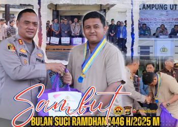 Sambut Bulan Suci Ramdhan 1446 H, Polres Lampung Utara Bersama Mahasiswa, Aliansi BEM dan OKP Gelar Baksos Polri Presisi