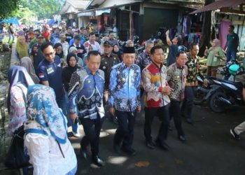 Jelang Bulan Suci Ramadhan Plh Lampung Utara Sidak Pasar Central Kotabumi Dan Bulog