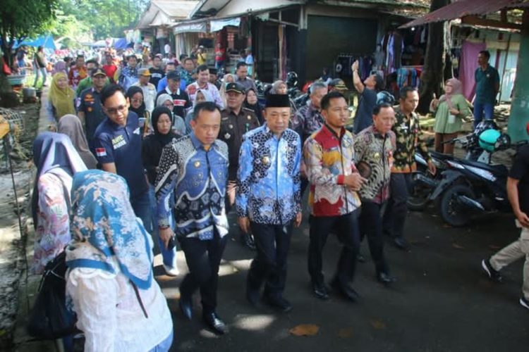 Jelang Bulan Suci Ramadhan Plh Lampung Utara Sidak Pasar Central Kotabumi Dan Bulog