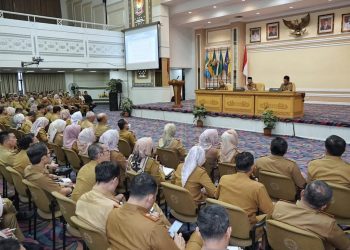 Hari Pertama Ngantor Gubernur Lampung Gelar Rakor Dengan Kepala OPD Selaraskan Program Dan Kebijakan Pembangunan 