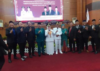 DPRD Gelar Paripurna Dengarkan Pidato Bupati Dan Wakil Bupati Musi Rawas Terpilih Periode 2025-2030