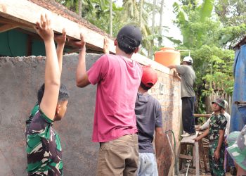 Partisipasi Aktif Mencerminkan Warga Dukung Program TMMD Kodim 0412/LU