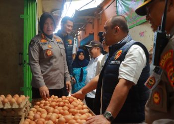 Sidak 5 Pasar Di Bandar Lampung, Polda Lampung Pastikan Stok Ketersediaan Dan Harga Stabil