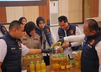 PT SBA Tidak Sesuai Takaran : Ditreskrimsus Polda Lampung Sita 1 Ton MinyaKita