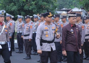 Amankan Idul Fitri 1446 H, Polres Metro Gelar Pasukan Ops Ketupat Krakatau 2025