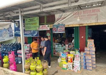 Jelang Idul Fitri, Satgas Pangan Polres Lampung Utara Lakukan Pengawasan Distribusi dan Pengecekan Harga LPG 3 KG