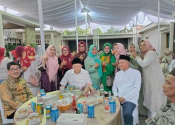 Tokoh masyarakat Lampura Ansori Sabak Gelar Tasyakuran Dan Halal Bihalal