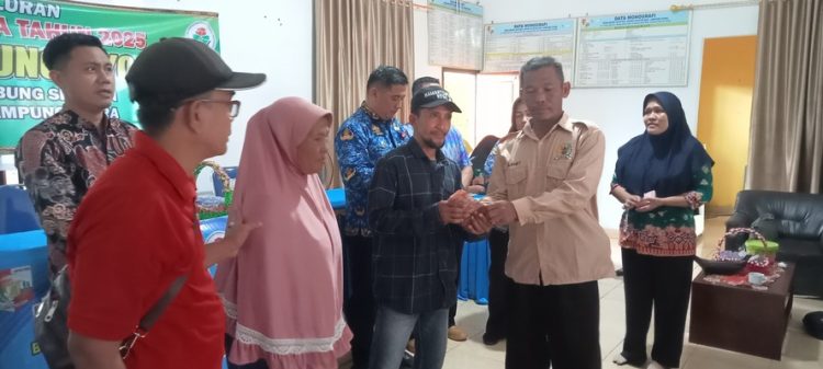 Pemdes Abung jayo Salurkan BLT-DD Tri Wulan Pertama Tahun 2025 Kepada 38 KPM 