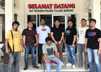 Respon Cepat Aduan Masyarakat, Tekab 308 Presisi Polres Tulang Bawang Hanya 2 Jam,Tangkap Pelaku Pemerasan
