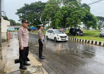 Wujud Nyata Pelayanan Polres Lampung Utara Kepada Masyarakat Gelar Pam Rawan Pagi