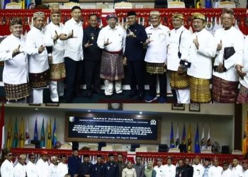Wabup Lampung Utara Hadiri Rapat Paripurna DPRD Provinsi Lampung Bahas Usulan Pembentukan Daerah Persiapan Kabupaten Sungkai Bunga Mayang