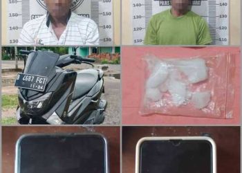 Hasil Pengembangan Kasus, 2 (dua) Pria Dewasa ditangkap Kembali oleh Unit Opsnal Satresnarkoba Polres Tulang Bawang Barat.