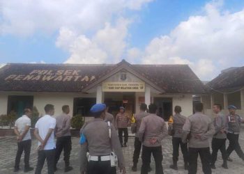 Pesan Kasi Propam Polres Tulang Bawang Saat Menggelar Mitigasi di Dua Polsek Jajaran