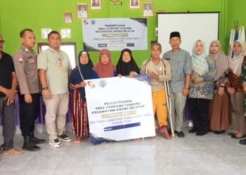 Pemdes Kembang Tanjung Salurkan BLT Kepada 32 KPM Untuk 5 Bulan Dan Tinjau Pelaksanaan PKTD