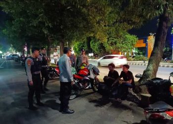 Personel Polres Metro Gelar Apel Siaga dan Patroli Selama Libur Panjang Hari Raya Waisak Jaga Kondusifitas Kota Metro