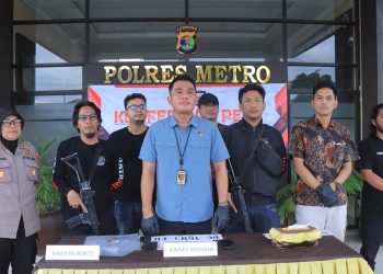 Kerja Cepat Kasat Reskrim Metro Dan Team Kejar Pencuri  Mobil