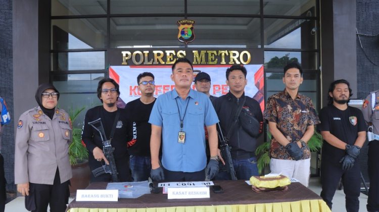 Kerja Cepat Kasat Reskrim Metro Dan Team Kejar Pencuri  Mobil