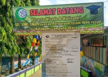 Dugaan Pungli Dalih Uang Study Tour Siswa SD Islam Ibnu Rusyd Kotabumi Bertarif 450 Ribu, Wali Murid Protes