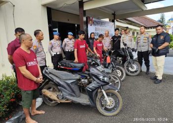 Satu Pekan, Jajaran Polres Lampung Utara Berhasil Mengungkap Kasus 3C